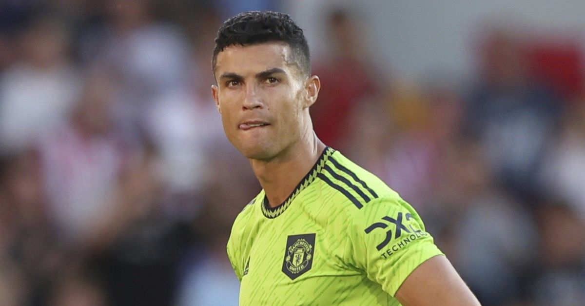 Cristiano Ronaldo trained alone at the same time as Manchester United’s Under-21 training