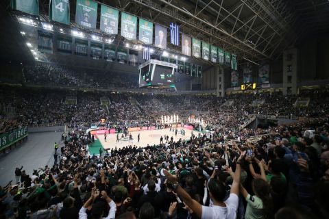 Παναθηναϊκός AKTOR: Κυκλοφόρησαν τα εισιτήρια για το ντέρμπι της Stoiximan Basket League με τον Ολυμπιακό