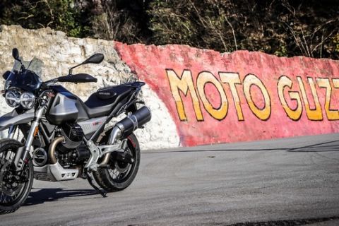 Τρέλα για δοκιμαστική οδήγηση Moto Guzzi V85 TT