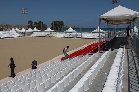 Στο Ηράκλειο το 1ο υπερσύγχρονο Εθνικό Αθλητικό Κέντρο για αθλήματα άμμου