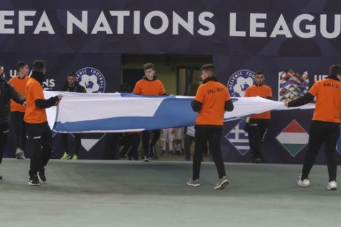 UEFA NATIONS LEAGUE / ΕΛΛΑΔΑ - ΦΙΝΛΑΝΔΙΑ (ΦΩΤΟΓΡΑΦΙΑ: ΒΑΣΙΛΗΣ ΜΑΡΟΥΚΑΣ / EUROKINISSI)
