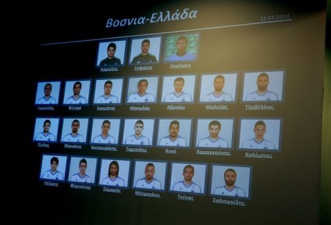 H αποστολή της Εθνικής για το ματς με Βοσνία
