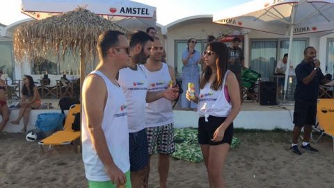 Η 24MEDIA κατέκτησε το τρόπαιο στο 1ο Beach Volley Media House Tournament by Amstel Radler