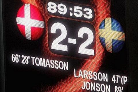 Σουηδία vs Δανία: Ποτέ ξανά "μπισκότο"!