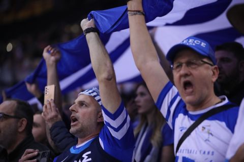 Εθνική Ελλάδας: Το κατάμεστο ΣΕΦ από 12.439 φιλάθλους στον αγώνα με αντίπαλο την Τσεχία