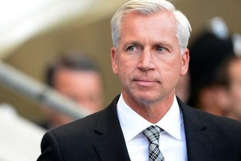 Newcastle United's manager Alan Pardew