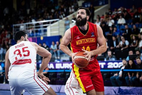EuroBasket 2022, Γεωργία - Μαυροβούνιο 73-81: Οι Βαλκάνιοι το εισιτήριο για τους 16, έξω η ομάδα του Ζούρου