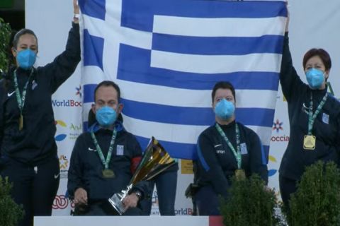 Πολυχρονίδης και Ντέντα πρωταθλητές Ευρώπης στο μπότσια