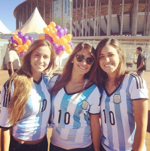 "Σκόραρε" η Αντονέλα για την Αργεντινή!