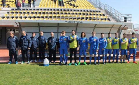 Ισόπαλο, 1-1, το δεύτερο φιλικό της Εθνικής Κύπρου με την Ελλάδα Κ17