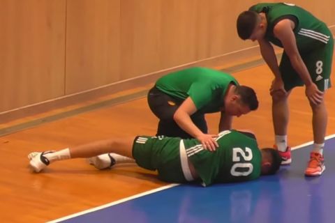 Παναθηναϊκός, Σαμοντούροβ: Τραυματίστηκε στο δεξί πόδι σε αγώνα του Rising Stars, αγωνία στους "πράσινους"