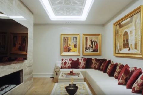 VIDEO: ο Μεσούτ Εζίλ μας ξεναγεί στο εξωφρενικό παλάτι του!