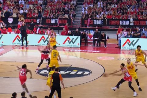 EuroLeague: Η μαγική ασίστ του Γουίλιαμς-Γκος και το εμφατικό κάρφωμα του Λεσόρ στο Top-10 των Game 4