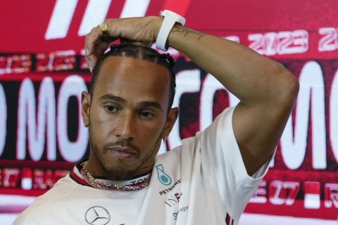 Ο πιλότος της Mercedes, Λιούις Χάμιλτον, σε συνέντευξη Τύπου ενόψει του GP του Μονακό | 25 Μαΐου 2023