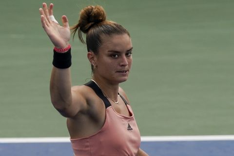 Η Μαρία Σάκκαρη στο US Open