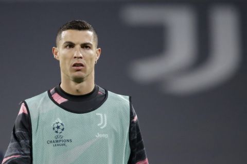 Ο Κριστιάνο Ρονάλντο με τη φόρμα της Γιουβέντους πριν από ματς με την Πόρτο στο Champions League για τη φάση των 16 (9 Μαρτίου 2021)