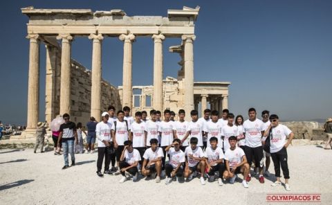 Σε Ακρόπολη και Αρχαία Ολυμπία η αποστολή της Beijing Enterprise FC U-17