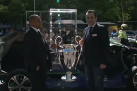 Στη Μαδρίτη βρίσκεται ήδη η Κούπα του Champions League