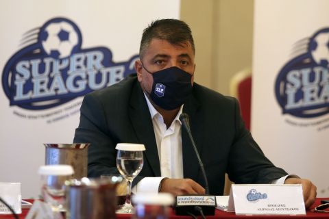 Ο πρόεδρος της Super League 2, Λεωνίδας Λεουτσάκος