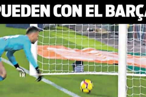 "Πόλεμος" στον ισπανικό Τύπο για το γκολ του Μέσι που δεν μέτρησε