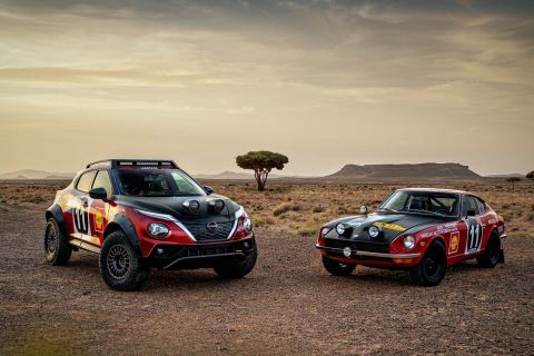 Nissan JUKE Hybrid Rally Tribute: where hybrid meets adrenaline
