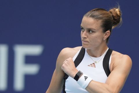Η Μαρία Σάκκαρη στο Miami Open