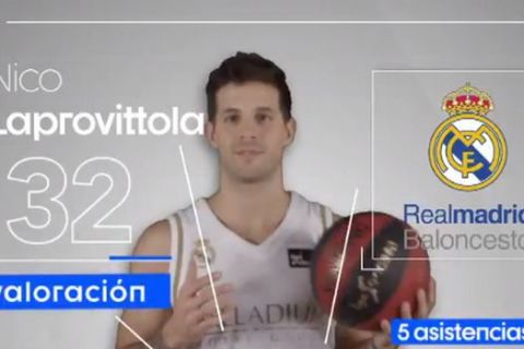 Liga Endesa: Λαπροβίτολα ο MVP της τρίτης αγωνιστικής