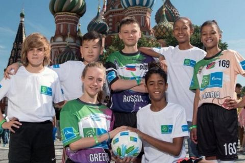 Παιδιά από 211 χώρες βρέθηκαν στη Μόσχαγια το "Ποδόσφαιρο για τη Φιλία 2018"
