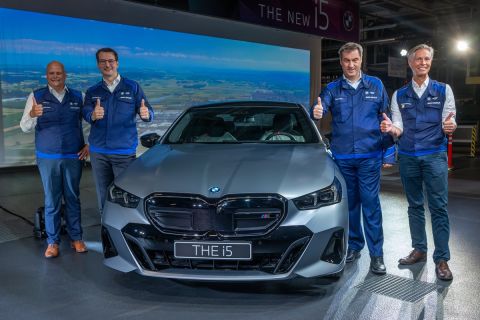 BMW Dingolfing i50 Production Start