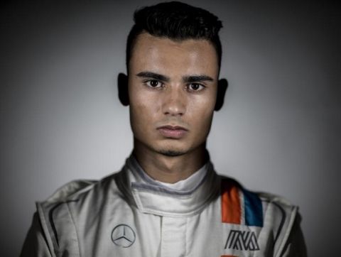 MONTMELO, SPAIN - MARCH 01:  (EDITORS NOTE: Image has been created using digital filters) Pascal Wehrlein of Germany and Manor poses for a portrait during day one of F1 winter testing at Circuit de Catalunya on March 1, 2016 in Montmelo, Spain.  (Photo by Mark Thompson/Getty Images)