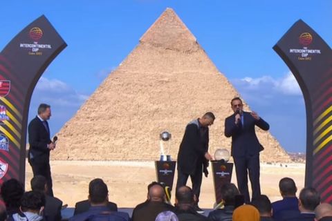 Η συνέντευξη Τύπου του Intercontinental Cup 2022 με φόντο τις Πυραμίδες
