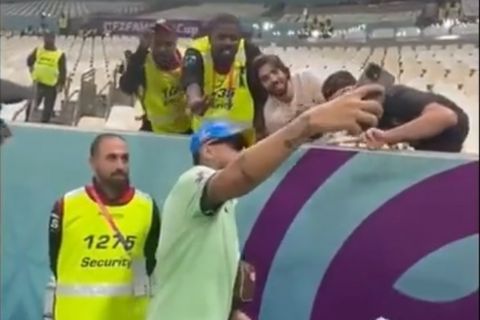 Ο σωσίας του Νεϊμάρ ξεγελά τους σεκιούριτι και βγάζει selfie μαζί τους