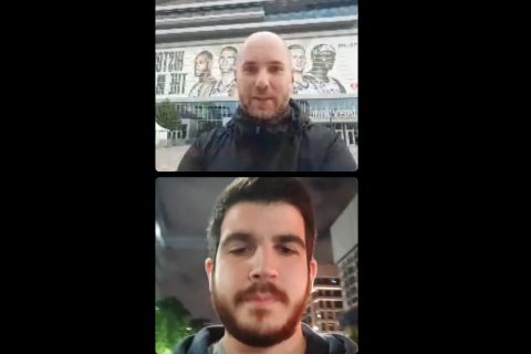 Μιλγουόκι - Λονδίνο, ένα Instagram LIVE δρόμος: Χάρης Σταύρου και Αλέξανδρος Τρίγκας έδωσαν κλίμα από NBA Finals και Euro 2020