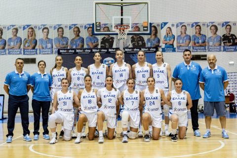 Η Εθνική Νέων Γυναικών νίκησε με 77 πόντους διαφορά στο EuroBasket U20 Β' κατηγορίας