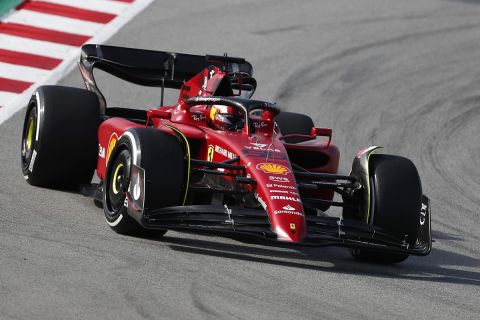 Η Ferrari στην ισπανική πίστα της Βαρκελώνης