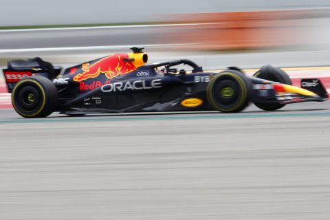 Η Red Bull σελ στις χειμερινές δοκιμές του 2022 στην Ισπανία 