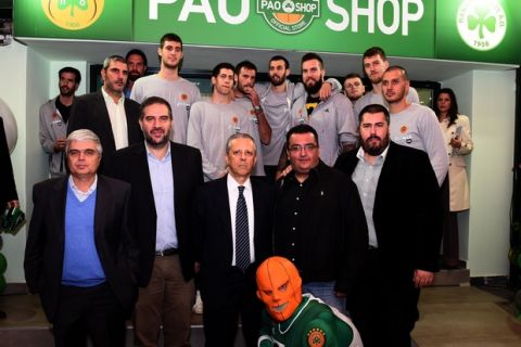 Έγιναν τα εγκαίνια του PAO SHOP στο "Παύλος Γιαννακόπουλος"