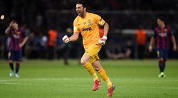 BERLIN, GERMANY - JUNE 06:  Gianluigi Buffon of Juventus celebrates the goal scored by Alvaro Morata during the UEFA Champions League Final between Juventus and FC Barcelona at Olympiastadion on June 6, 2015 in Berlin, Germany.  (Photo by Matthias Hangst/Getty Images)