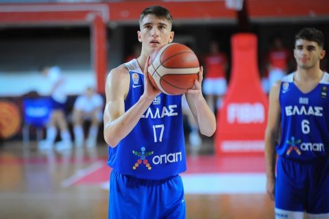 Σε live streaming η αναμέτρηση της Εθνικής Παίδων κόντρα στο Μαυροβούνιο για το EuroBasket U16