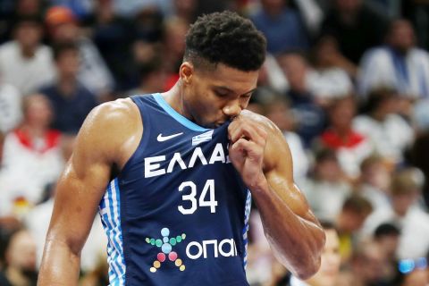 EuroBasket 2022, Γιάννης Αντετοκούνμπο: "Αυτή η φανέλα, αυτή η σημαία με έκαναν να ερωτευτώ ξανά το μπάσκετ"
