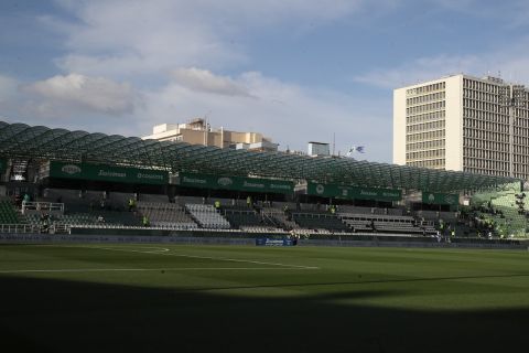 Εικόνα από το γήπεδο της Λεωφόρου πριν από ματς πρωταθλήματος με τον ΠΑΟΚ | 3 Μαΐου 2023