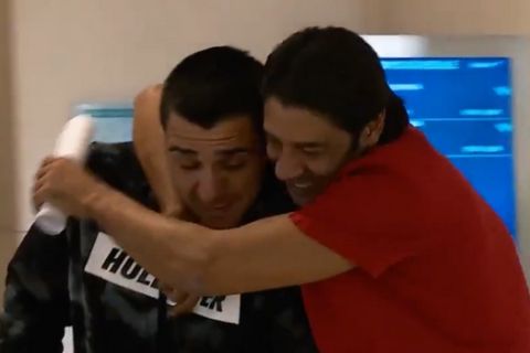 Η αποκάλυψη του Benfica TV: Αγκαλιές και φιλιά Κατσουράνη - Ρούι Κόστα (VIDEO)