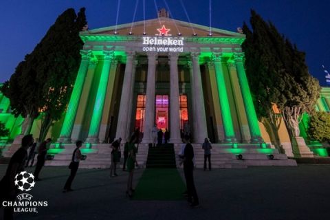 Φαντασμαγορική γιορτή της Heineken στο Ζάππειο για τον τελικό του Champions League