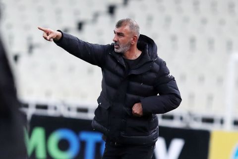 Ο Σωκράτης Οφρυδόπουλος στην αναμέτρηση της ΑΕΚ με τον Αστέρα Τρίπολης