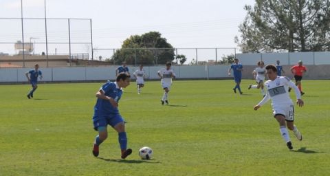 Ισόπαλο, 1-1, το δεύτερο φιλικό της Εθνικής Κύπρου με την Ελλάδα Κ17