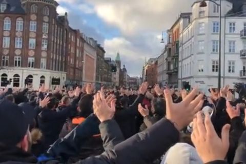 Οι οπαδοί του ΠΑΟΚ στους δρόμους της Κοπεγχάγης | 21 Οκτωβρίου 2021