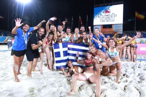 Στον τελικό του Παγκοσμίου πρωταθλήματος beach handball η Ελλάδα