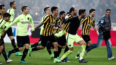 26/04/2017 AEK Vs Olympiacos for Greek Cup season 2016-17, in OAKA Stadium, in Athens - Greece

Photo by: Andreas Papakonstantinou / Tourette Photography