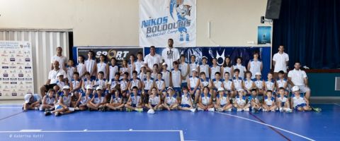 Ο Γλυνιαδάκης στο Boudouris Basketball Camp 