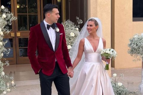 Κώστας Σλούκας, γάμος: Παντρεύτηκε και με θρησκευτικό γάμο την εκλεκτή της καρδιάς του Μαρία Δαρσινού
